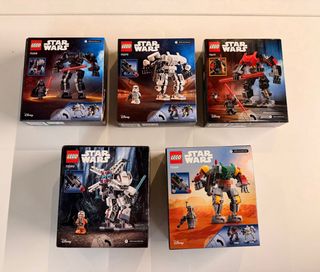 Lego Star Wars Mechs (5 sets)