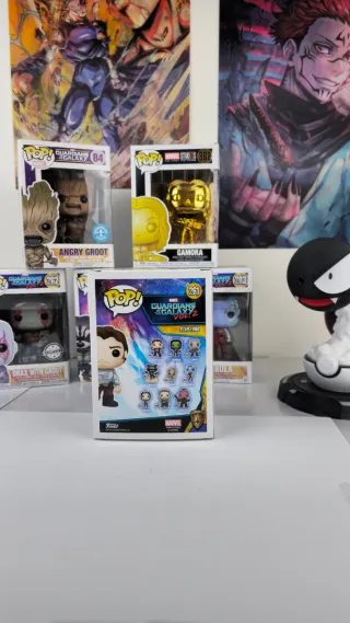 Funko Pop Star Lord 261 Guardianes Galaxia