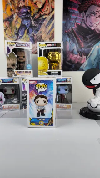 Funko Pop Star Lord 261 Guardianes Galaxia