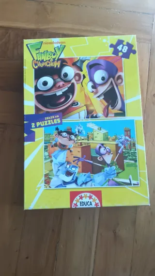Puzzles Fanboy y Chum Chum Educa 48 piezas