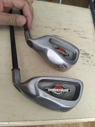 Hierros 5, 6, 8 y 9 Callaway Big Bertha grafito