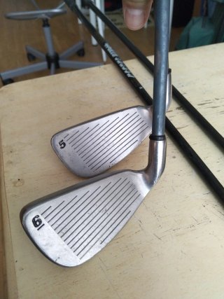 Hierros 5, 6, 8 y 9 Callaway Big Bertha grafito