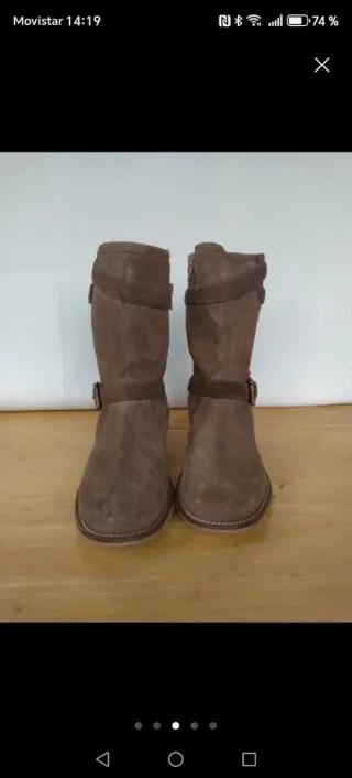 Stivali da moto pelle donna taglia 37