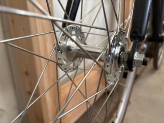 Bici Fixie Negra Cuadro Alto