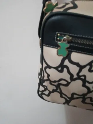 Bolso Tous blanco y negro