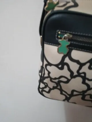 Bolso Tous blanco y negro
