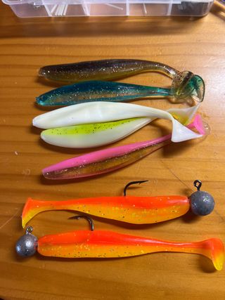 Señuelos de pesca blandos para pesca