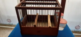 Gabbie in legno per uccelli canori