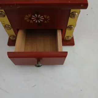 Molinillo de café vintage de madera