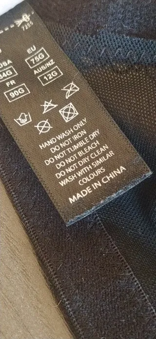 Sujetador negro encaje 90G Panache