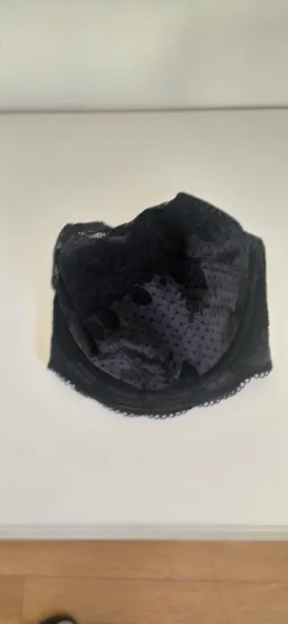 Sujetador negro encaje 90G Panache