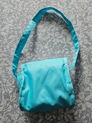 Bolso Frozen azul y blanco