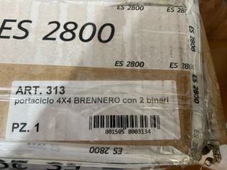 Portabicicletas 4x4 para rueda trasera