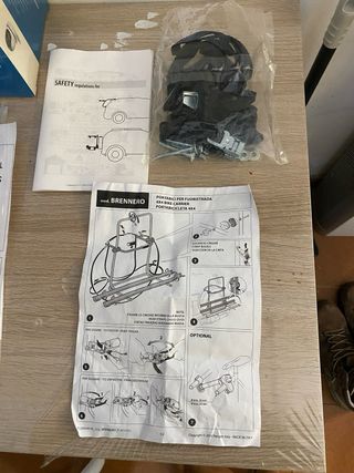 Portabicicletas 4x4 para rueda trasera