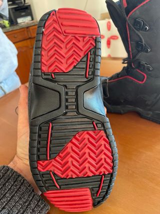 Scarponi Snowboard Salomon Neri Rossi