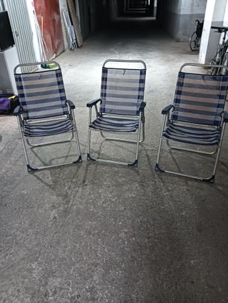 Sedie da spiaggia pieghevoli