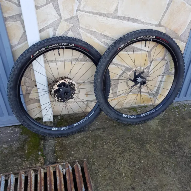 Ruedas Enduro 29" DT Swiss HX1700 Hybrid Vittoria