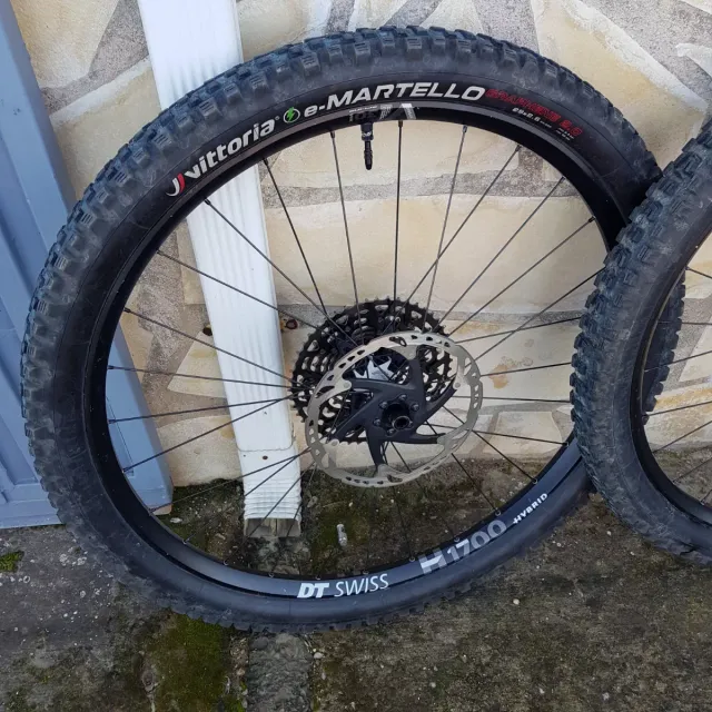 Ruedas Enduro 29" DT Swiss HX1700 Hybrid Vittoria