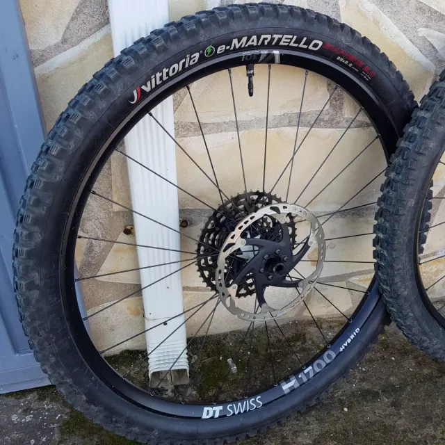 Ruedas Enduro 29" DT Swiss HX1700 Hybrid Vittoria