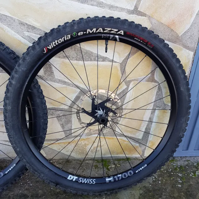 Ruedas Enduro 29" DT Swiss HX1700 Hybrid Vittoria