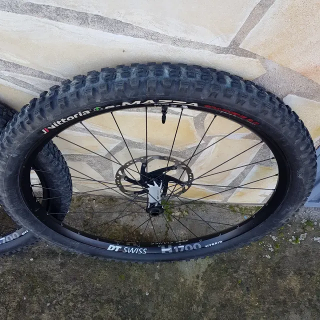 Ruedas Enduro 29" DT Swiss HX1700 Hybrid Vittoria