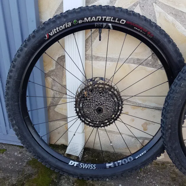 Ruedas Enduro 29" DT Swiss HX1700 Hybrid Vittoria