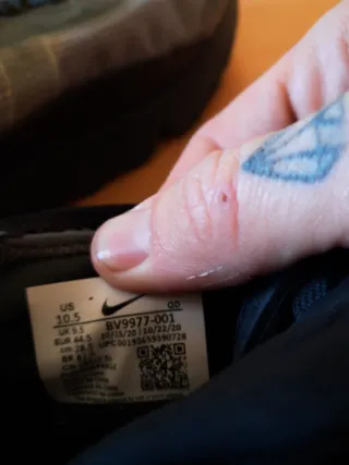 Botas Nike Hombre Negras/Grises.