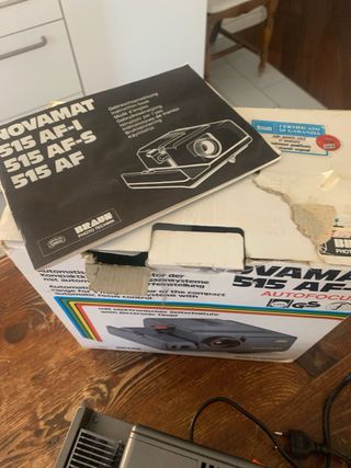 Braun Novamat 515 AF-T proiettore diapositive