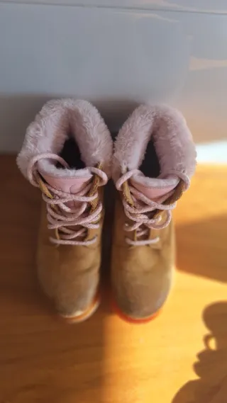 Botas Panama Jack Marrones con Forro Rosa