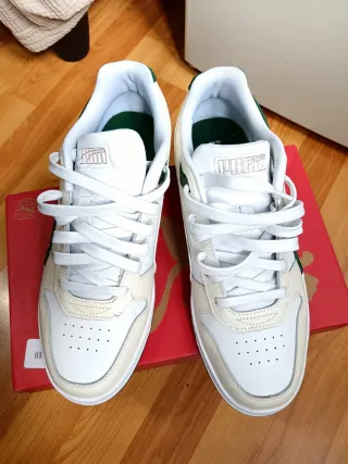 Puma RBdD Game Low Blancas y Verdes