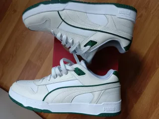 Puma RBdD Game Low Blancas y Verdes