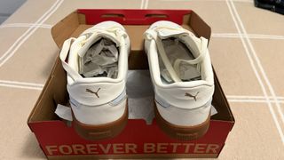 Zapatillas Puma Mujer T39 Blancas y azules