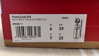 Zapatillas Puma Mujer T39 Blancas y azules