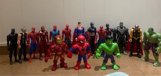Pack Figuras Superhéroes Marvel y DC