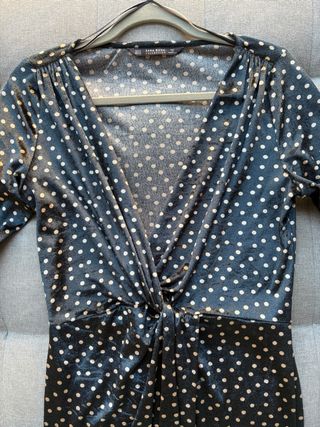 Vestido Zara lunares talla XS