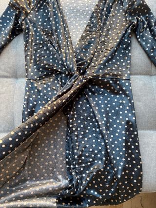 Vestido Zara lunares talla XS