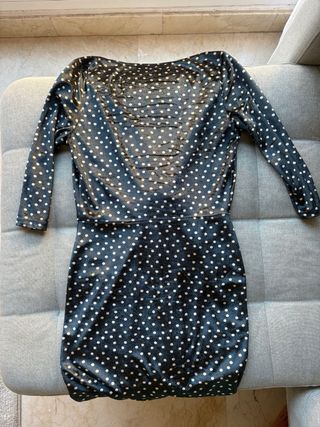 Vestido Zara lunares talla XS