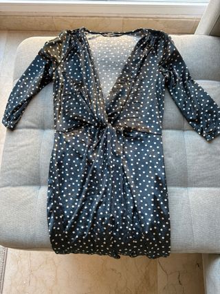 Vestido Zara lunares talla XS