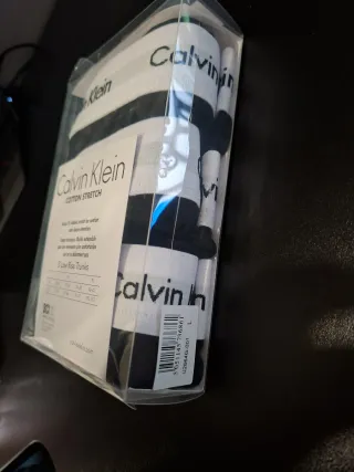 Calvin Klein 3 Boxers Low Rise Trunks L