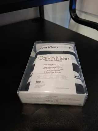 Calvin Klein 3 Boxers Low Rise Trunks L