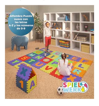 Parque Bebé XXL Star Ibaby + Alfombra puzle