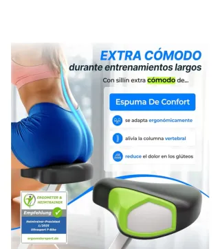 Bicicleta Estática Plegable