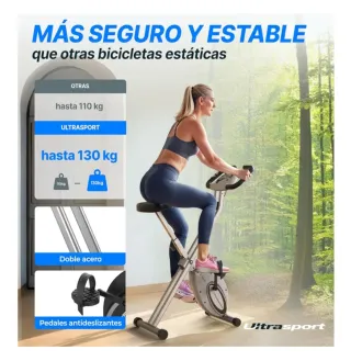 Bicicleta Estática Plegable