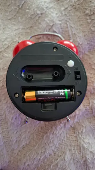 Reloj Despertador Spiderman con despertador y luz