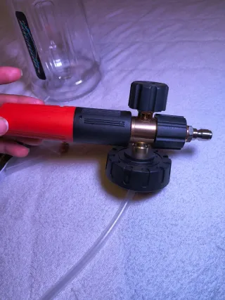 Cañón de espuma para hidrolimpiadora