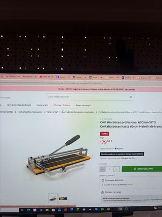 Cortador de azulejos Vito 60cm