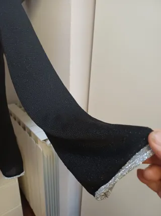 Cardigan elegante con brillantini M