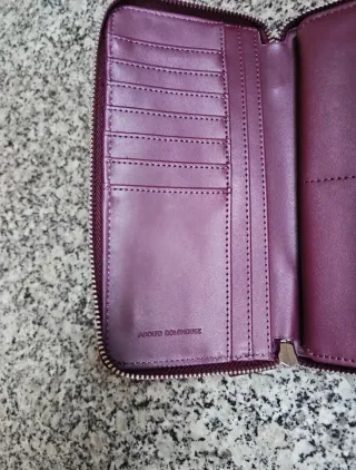 Cartera Adolfo Domínguez Roja Sin Estrenar