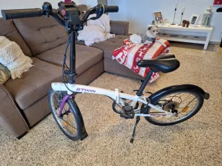 Bicicleta plegable Btwin