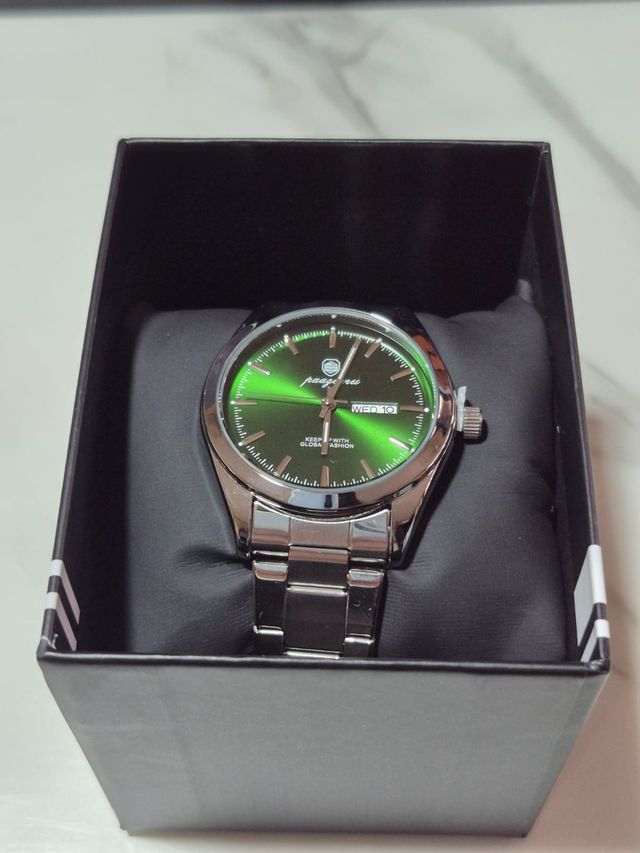 Reloj Oyster Verde 40mm Acero Inoxidable